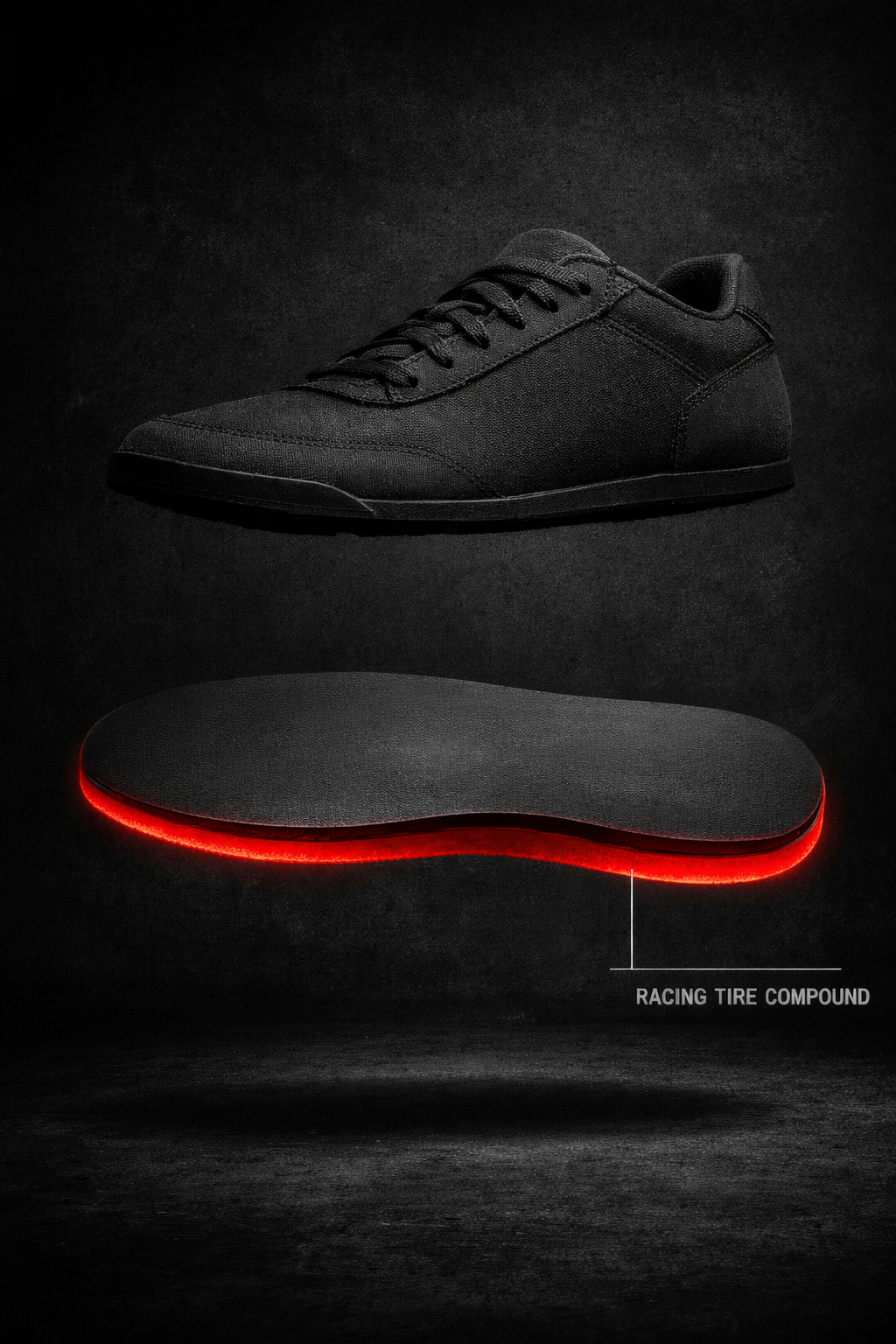 FORGED COMPOUND FC-01 racing tire compound outsole detail